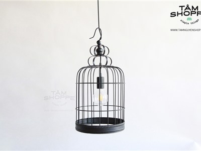 Bộ đèn thả trần Lồng chim sắt